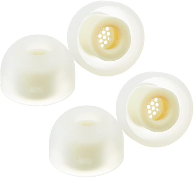 AZLA MAX Standard Earbud Tips, Medical Silicone Replacement (MS (2-Pair Set))