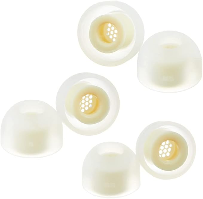 AZLA MAX Standard Earbud Tips, Medical Silicone Replacement (S (2-Pair Set))
