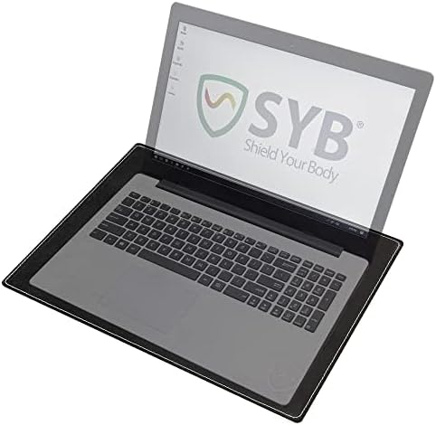 Shield Your Body - Laptop Lap Pad with SaferBody™, Anti Radiation Shield & Heat Shield Pad, EMF Blocker Laptop Pad for Up to 17in.Wide Device (15.9 x 12 inches)