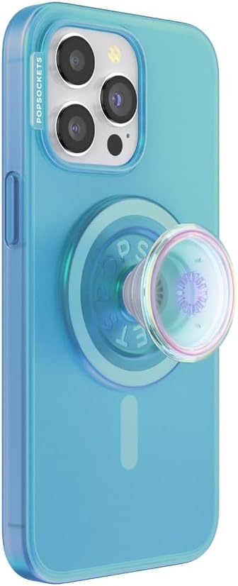 PopSockets iPhone 15 Plus Phone Case with MagSafe, Wireless Charging Compatible