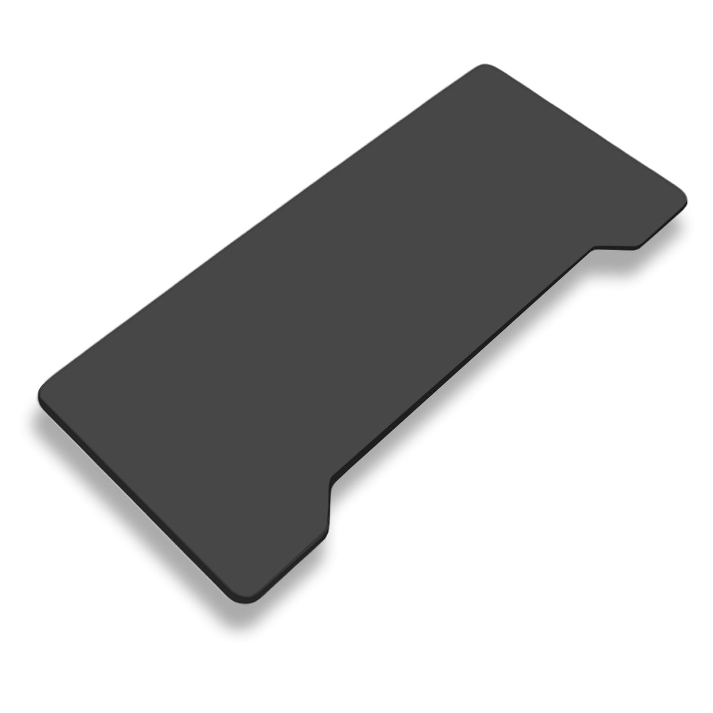 Kado Lift Riser Acrylic for External Keyboard, Frosted Surface Black, Office Gaming Laptop Keyboard Cover Mechanical 40%/60%/65%/70% Stand Holder Made for MacBook Air/Pro 13"/14"/15"/16"