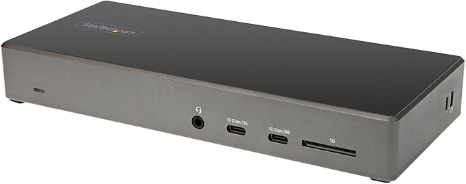 StarTech USB-C/A Triple 4K 60Hz HDMI DP Dock for MacBook Pro/Air M1-M4