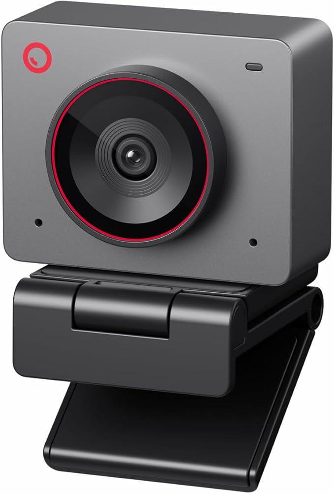 OBSBOT Meet 2-4K Webcam for PC with 1/2" Sensor, AI Framing & Autofocus