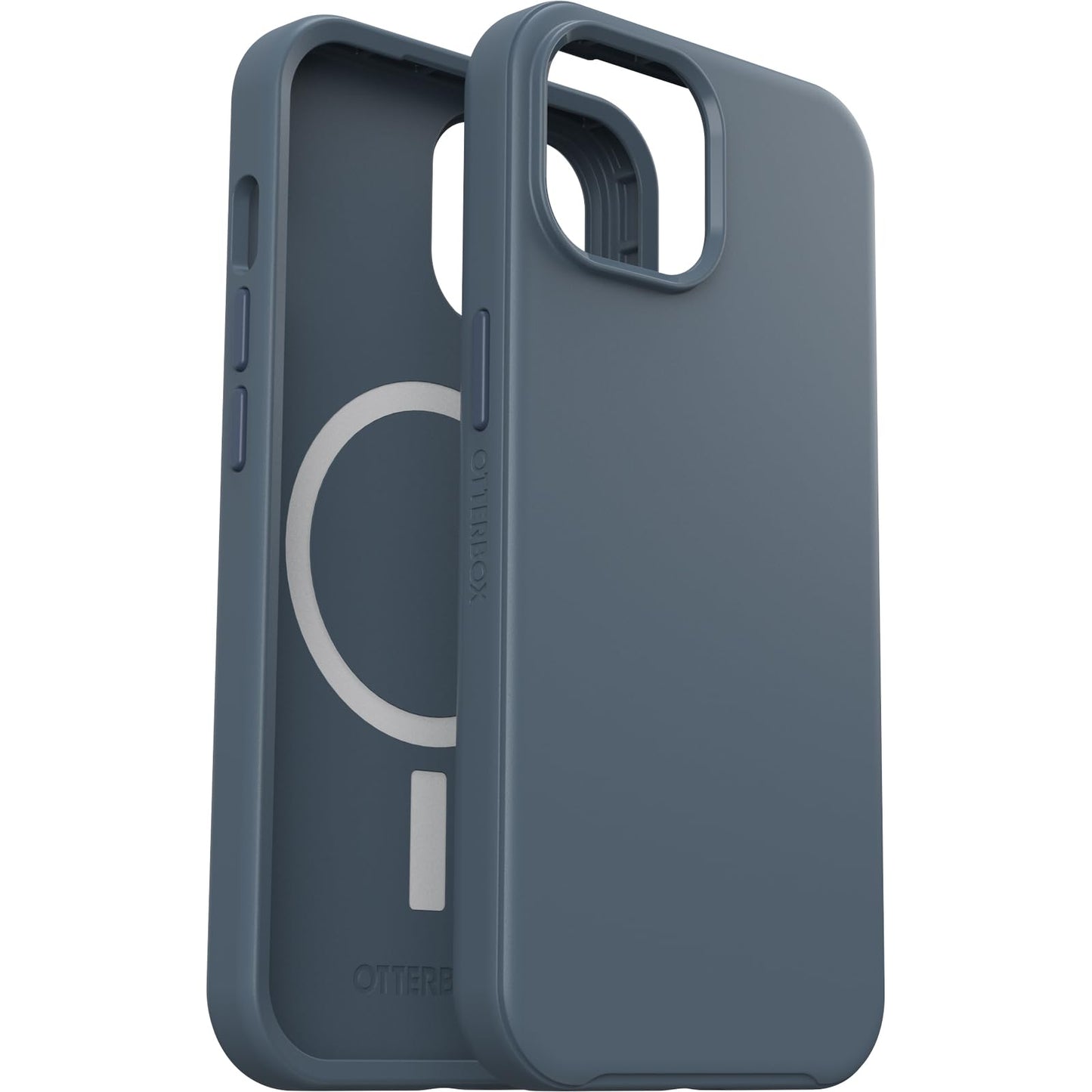 OtterBox iPhone 16e, 15, 14, & 13 Symmetry Series Case - BLUETIFUL (Blue), Snaps to MagSafe, Ultra-Sleek, Raised Edges Protect Camera & Screen