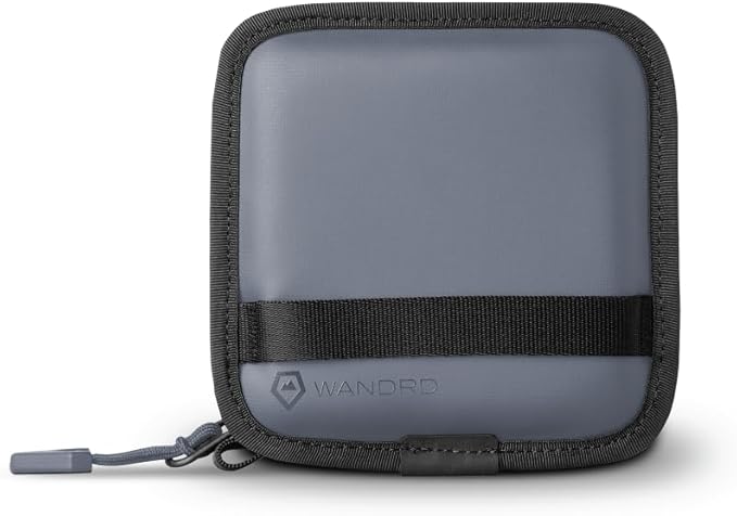 WANDRD Lens Filter Case - Store 4 Filters in Your Camera Backpack or Camera Case, Protect Photography Accessories from Scratches