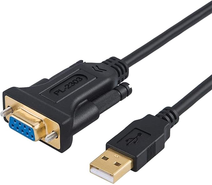CableCreation USB to RS232 DB9 Serial Adapter Cable, 3.3 FT