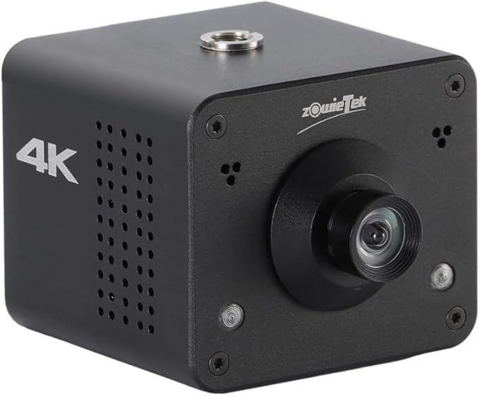 zowietek 4K POV Box Camera PoE, ZowieCAM, SDI & HDMI & UVC, M12 Mount