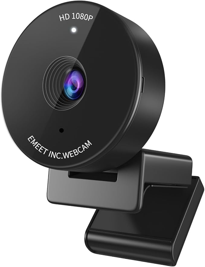 EMEET C950 4K Webcam for PC, USB Webcam with Microphone