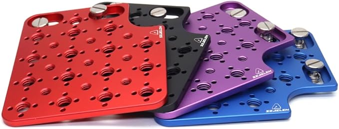 Cameara Expansion Side Panel Kit for ARRI Alexa mini LF Camera,Switching Mounting Camera Plate (Purple)