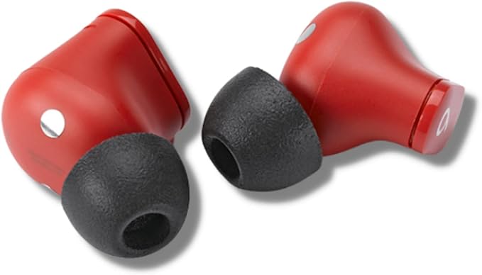 Comply Memory Foam Replacement Ear Tips, Black
