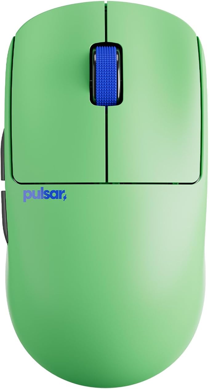 Pulsar Gaming Gears X2 Crazylight Wireless Gaming Mouse, Ultra Lightweight 1.23 oz (35g), Optical Switch, 32000 DPI, 750 IPS, XS-1 Sensor
