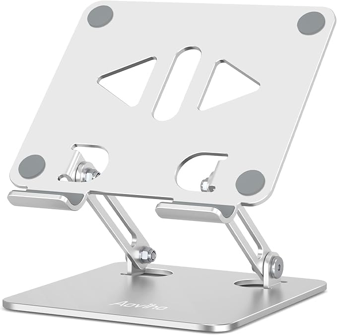 Aoviho Tablet Stand for Desk,Adjustable Tablet Holder