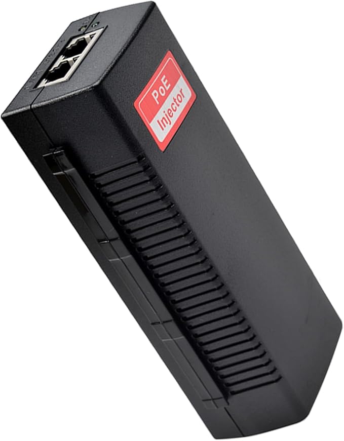 Revotech Gigabit 90W PoE++ Injector 54-56V Adapter, 10/100/1000Base-T IEEE 802.3bt PoE Standard Active POE+, Plug and Play for Wireless Access Points/PTZ/Videophones