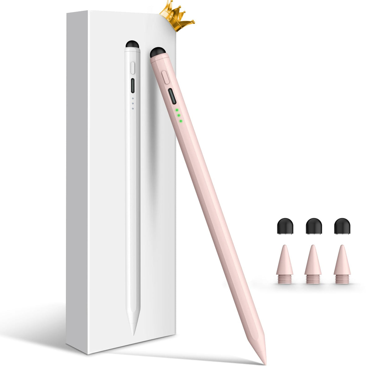 Stylus Pen for iPad, 13 Mins Fast Charge Pencil for Apple iPad Pro Air Mini