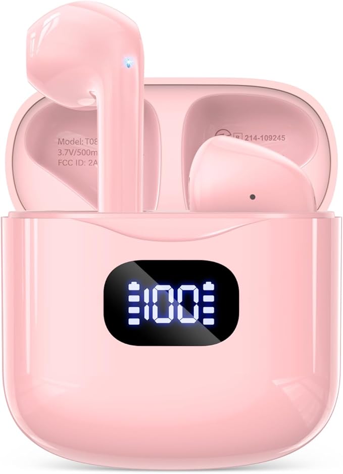KTGEE Wireless Earbuds Bluetooth 5.3 Ear Buds Headphones, 40Hrs Playback