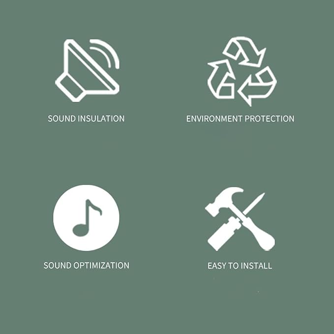 96 Pack Medium Sale Acoustic Foam Soundproof Foam(Accompanied By Double-Sided Adhesive Tape) (96 Black)