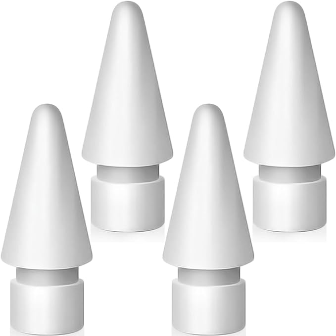 Replacement Tips for Pencil 1st Generation/ 2nd Generation/Pro Tips, iPencil Nibs Accessories for Apple Pen 1/2 Gen(16 Pack)