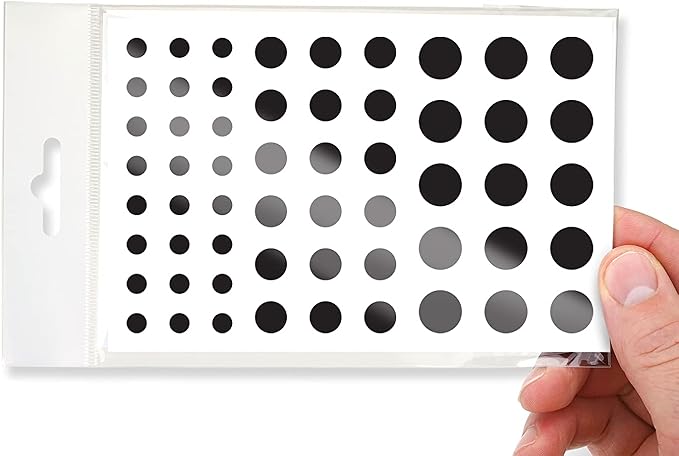 BLOCKED Original Vinyl Webcam Cover Stickers | Restickable & Stackable Privacy Covers | for All Camera-endable Devices | 3-Sizes | 57 White (Ultra Glossy)