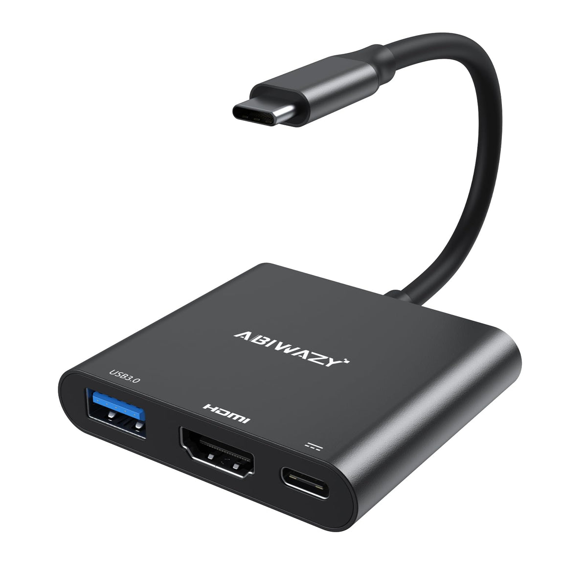 USB C to HDMI Multiport Adapter with 4K HDMI Output Type-C Hub Converter