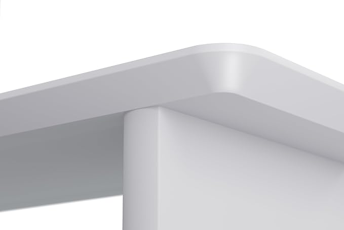 desk monitor stand (All White, Large)