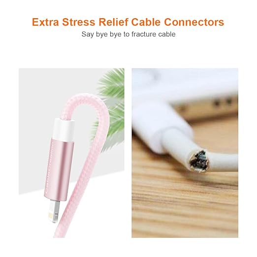 CableCreation USB A to Lightning Cable 6inch,iPhone Charging Data Sync Cord