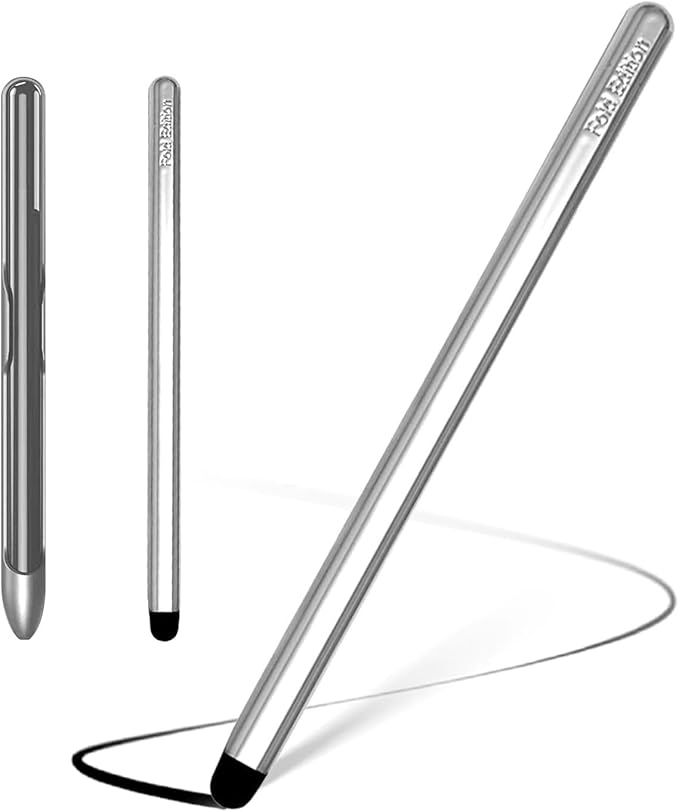 LIULANZ Stylus Pens with Pen Slot for Touch Screens, High Precision Capacitive Universal Stylus for iPad iPhone Tablets Samsung Galaxy All Touch Screen Devices (Golden-Long)