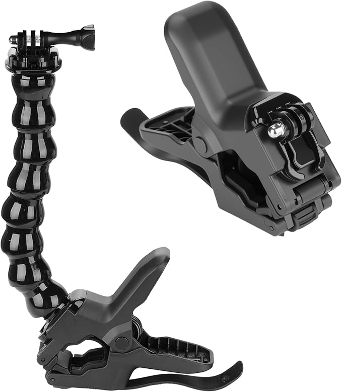 NEEWER Flexible Clamp Mount Compatible with GoPro DJI Action Cameras