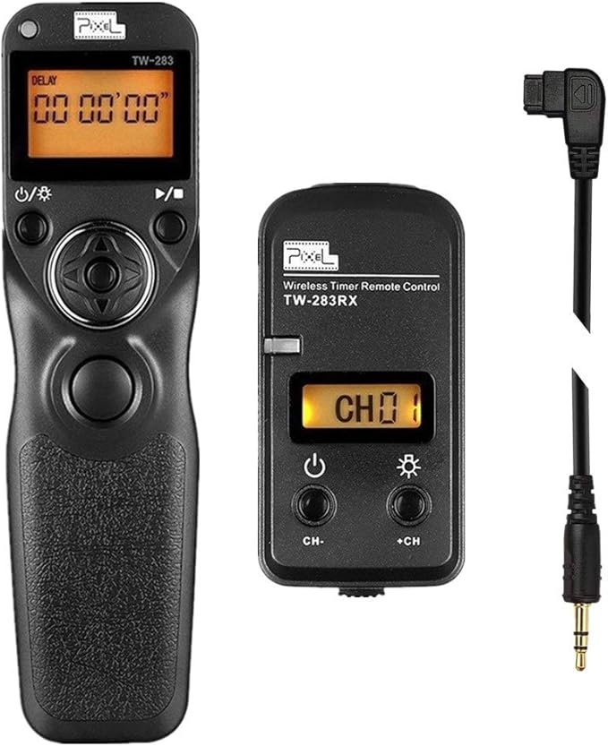 Pixel TW283-S2 Wireless Intervalometer Remote Shutter Release for Sony
