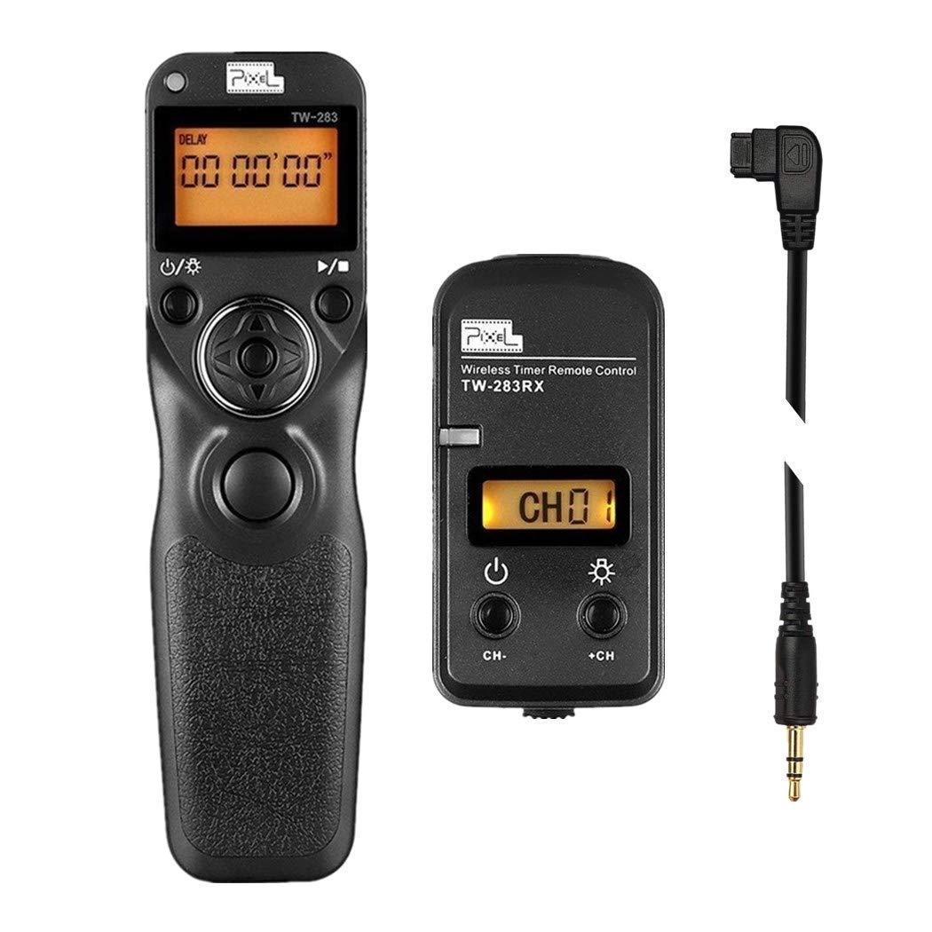 Pixel TW283-S2 Wireless Intervalometer Remote Shutter Release for Sony