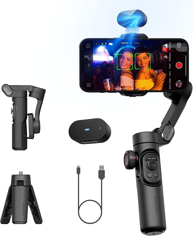 AOCHUAN Smart XE w/Focus/Object Track Gimbal Stabilizer for iPhone Gimbal
