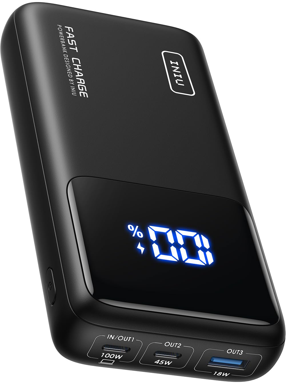INIU Laptop Power Bank, Smallest 25000mAh 100W Fast Charging Battery Pack