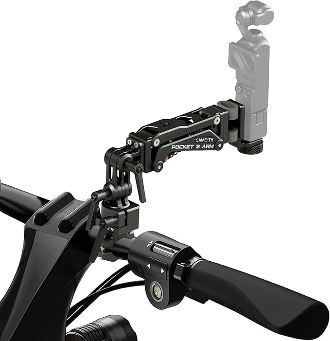 Came-TV Camera Suction Mount Suction, Multifunctional Shock Absorber Arm Video Stabilizer for Pocket 2, Pocket 3, OSMO, Cup Camera Mount, 1/4" Mounting Holes Car Mount & for 360 Action Camera