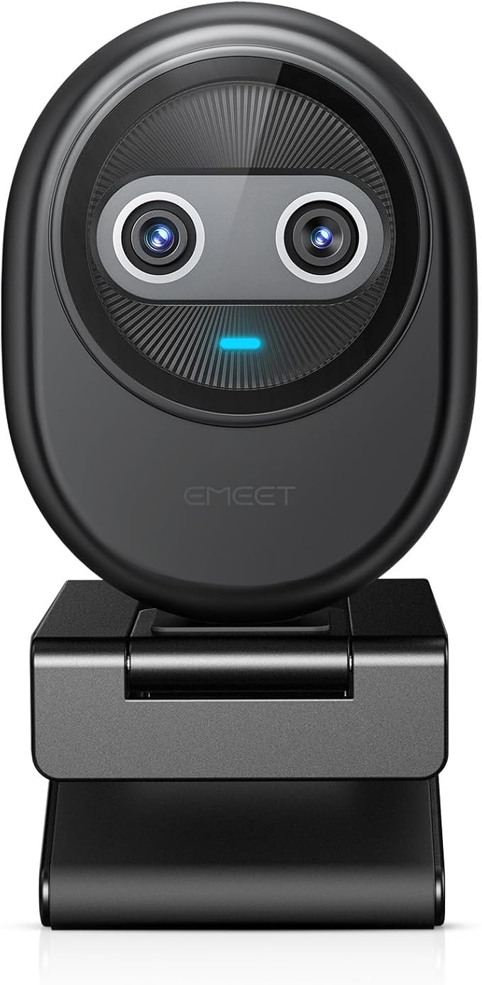 EMEET Piko+ (Piko Plus), World’s 1st Dual-Camera AI-Powered 4K Webcam