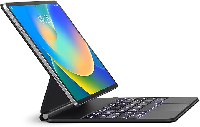 Keyboard Case for iPad Air 11-inch (M4 2026/M3 2025/M2 2024) & iPad Pro 11 inch(1st/2nd/3rd/4th Generation)–Magic-Style Magnetic Keyboard Case with Multi-Touch Trackpad for 10.9” iPad Air 4th/5th Gen.