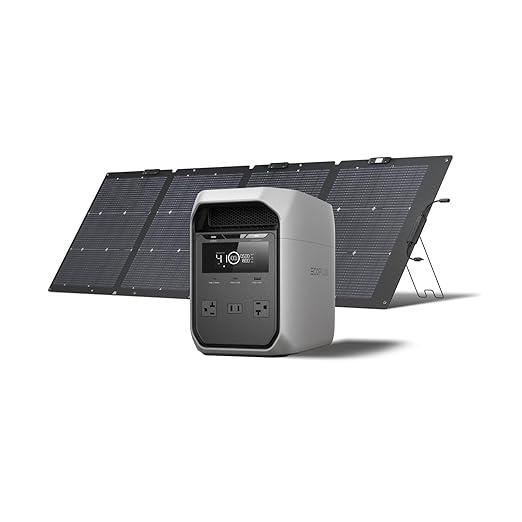 EF ECOFLOW Portable Power Station DELTA 3 Plus 1024Wh, 1800W, LFP Battery
