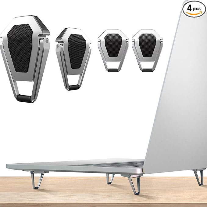 Laptop Stand Portable,Mini Invisible Laptop keyboard Riser for 12-20"Laptop