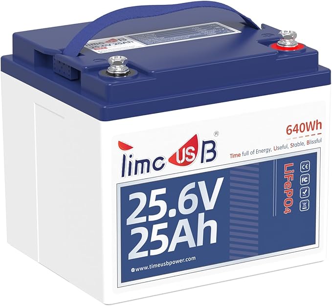12V 100Ah RV LiFePO4 Battery Group 24, Timeusb 12.8Volt Lithium Battery with 100A BMS, Up to 15000 Deep Cycle Battery for RV Camper, Solar, Trolling Motor, Marine, Travel Trailer, Energy Storage