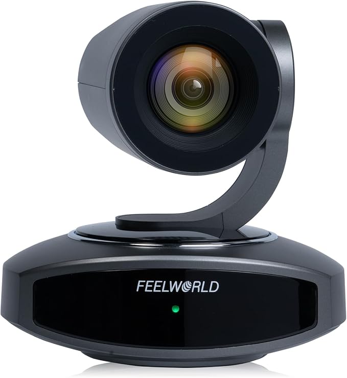 FEELWORLD NDI10X 10X Optical Zoom 4K POE USB HDMI NDI HX2 PTZ Camera