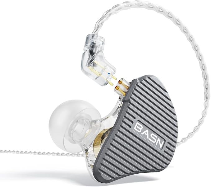 BASN Mix-PD in Ear Monitor,Planar Driver+Dynamic Driver 2-Pin Cable