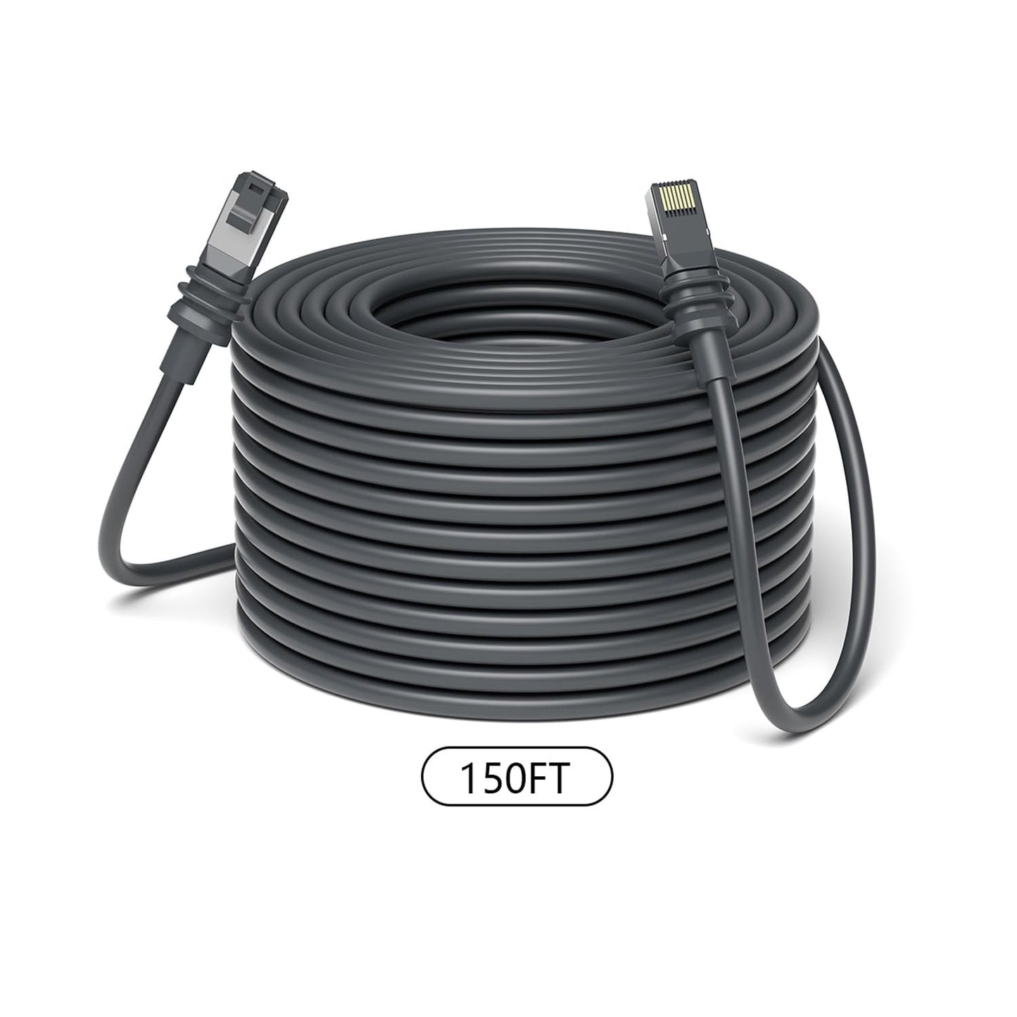 Azduou 150FT Starlink Gen 3 Replacement Cable for Rectangular Satellite - Waterproof Outdoor V3 Standard
