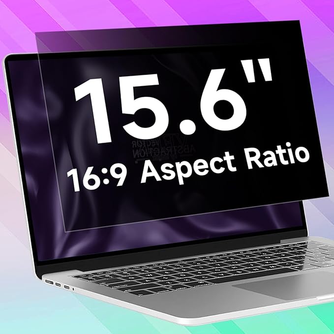ANTOGOO V 13.3 Inch 1920x1080P (16:9) Laptop Privacy Screen Filter, Anti Blue Light Glare & Anti Scratch Computer Privacy Shield, Not for 13" with 16:10 Aspect Ratio Laptop
