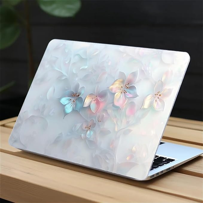 Compatible with MacBook Air 13.3 13.6 Inch Case 2022 2021 2020 2019 Plastic Hard Shell Case Cover,13.3 Pro(A1706/A1708/A1989/A2159/A2289/A2338), Floral