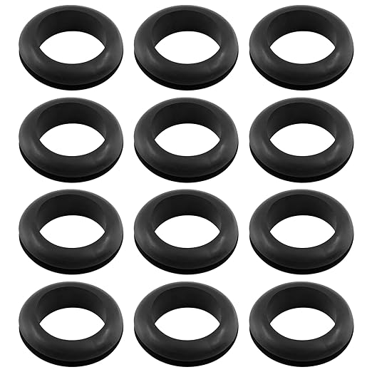Kyuionty 6 Pcs Rubber Grommet, 1-9/16" ID 1-3/4" Hole