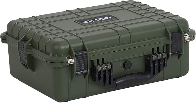 MEIJIA All Weather IP67 Waterproof Hard Camera Case,Hard Protective Case,Hard Case with Customizable Foam,Fit Use of Drones,Camera,Equipments