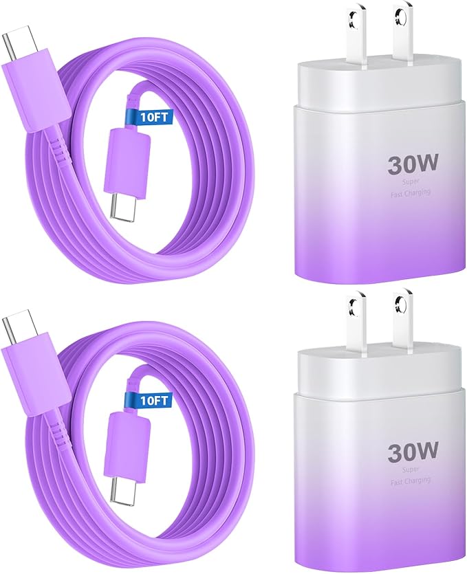 Phone 17 16 15 Charger Fast Charging,30W USB C Phone 17 16 15 Pro Max Charger Block &10FT Long Type C Cable Cord for i.Phone 17/17 Air/17 Pro/17 Pro Max/16/16 Plus/16 Pro Max/15/15 Pro Max