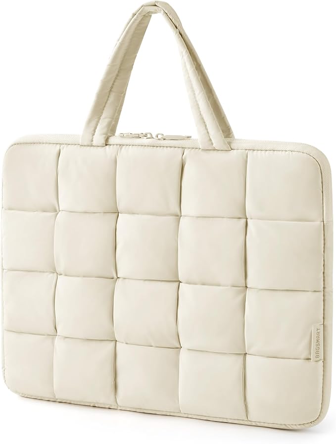 BAGSMART Laptop Sleeve 15-16 Inch Puffy Lightweight Protective Case