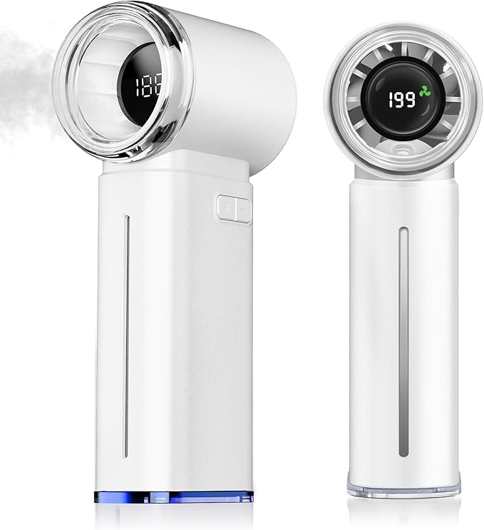 GOSALISU Small Handheld Fan Portable Hand Held Fan