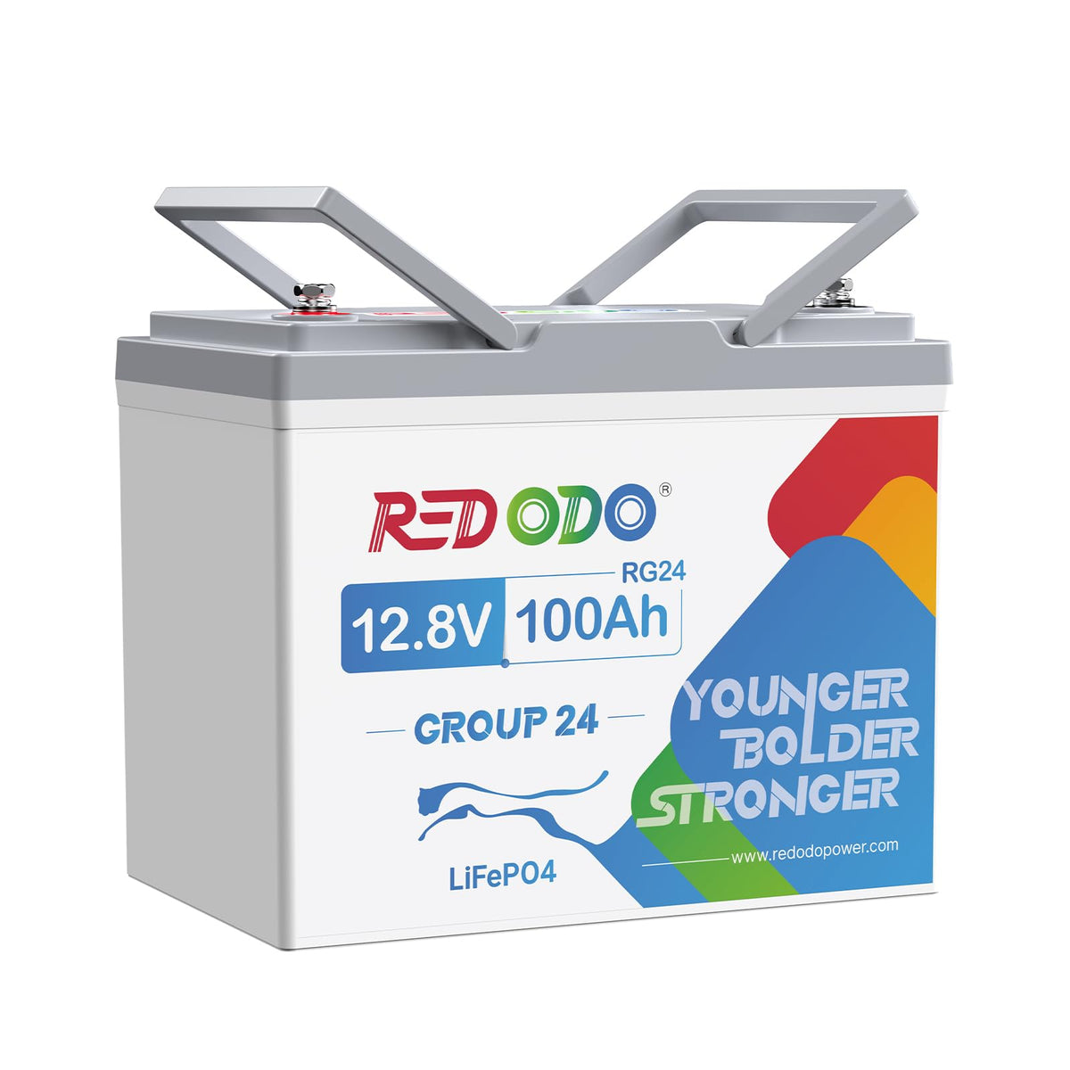 Redodo 12V 165Ah LiFePO4 Battery, Bluetooth, Group 31, for RV, Marine