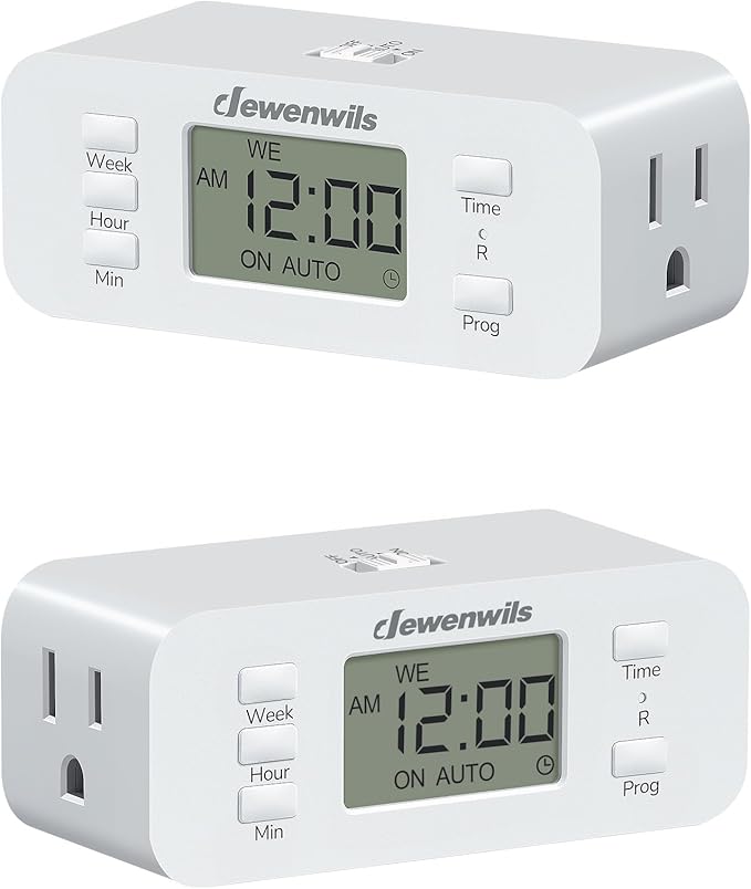 DEWENWILS 36 Hours Countdown Timer Outlet, Digital Timer Outlet