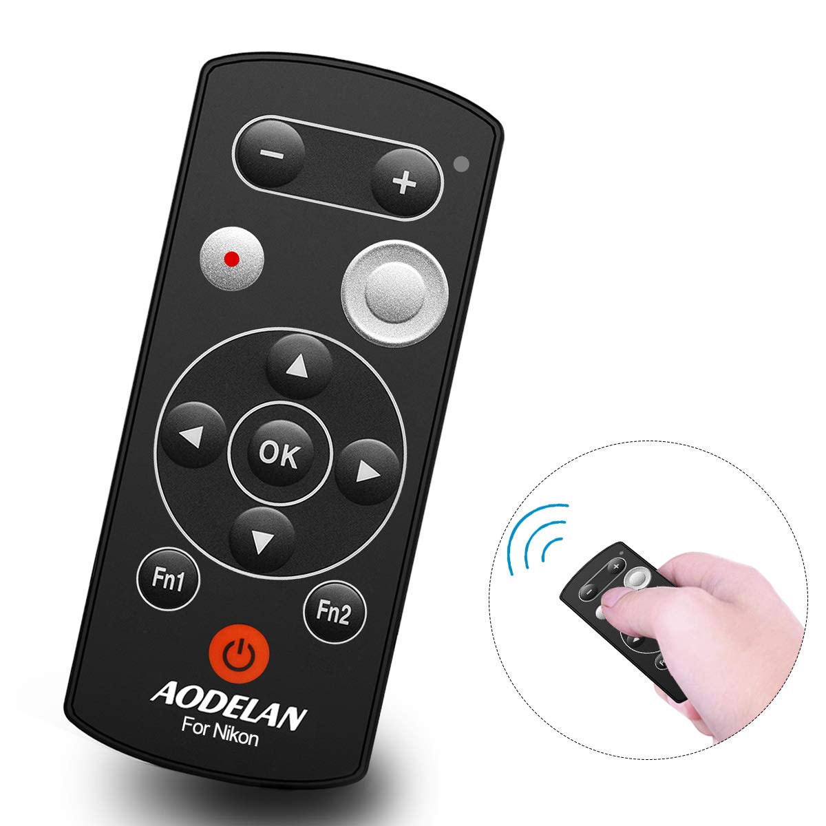 AODELAN Camera Wireless Shutter Release Remote Control for Nikon COOLPIX P1000 P950 B600 A1000 Z50 Z30 Z fc, Replaces Nikon ML-L7
